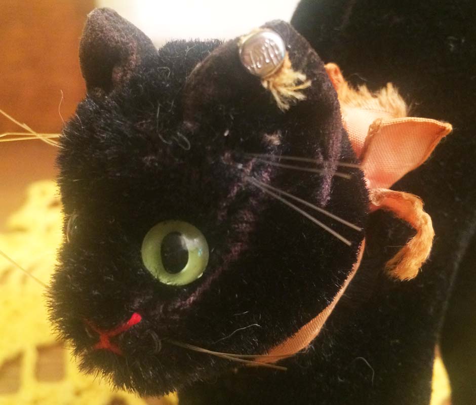 steiff black cat