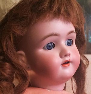 Antique Bisque Head Doll Heinrich Handwerck